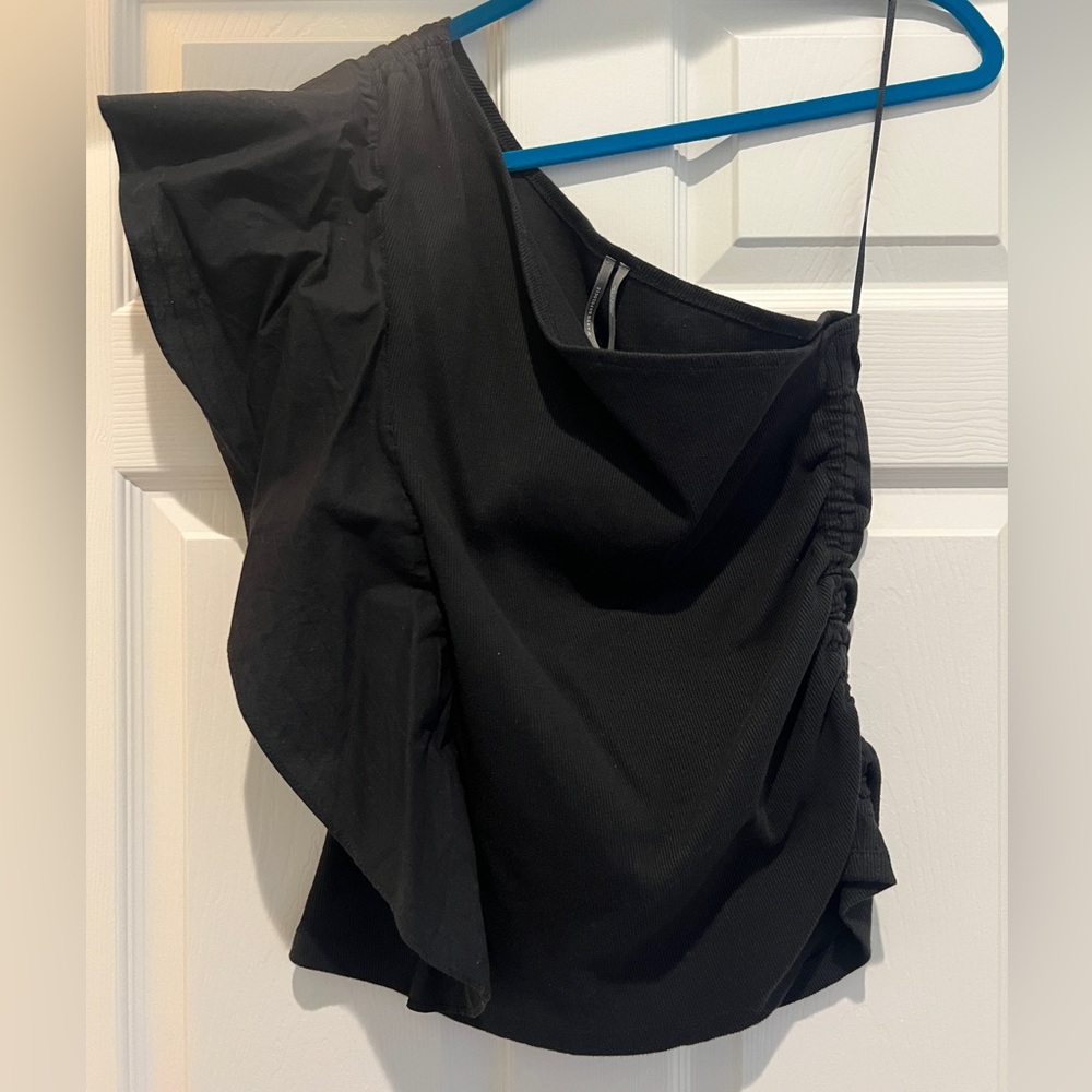 Anthropologie One Shoulder Top